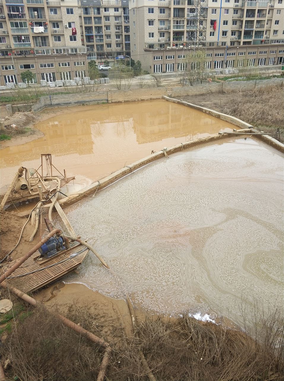 商河沉淀池淤泥清理-厂区废水池淤泥清淤
